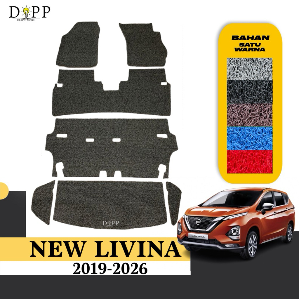 Karpet Mobil Nissan Livina / Karpet Mobil Mie Bihun Nissan All New Livina 2019-2026