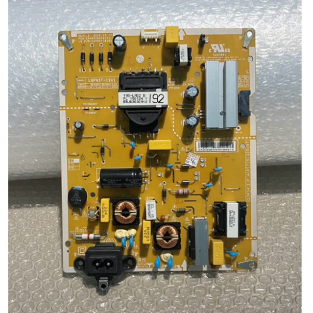 PSU TV LG 43UM7300 - POWER SUPLAY TV LED LG 43UM7300PTA