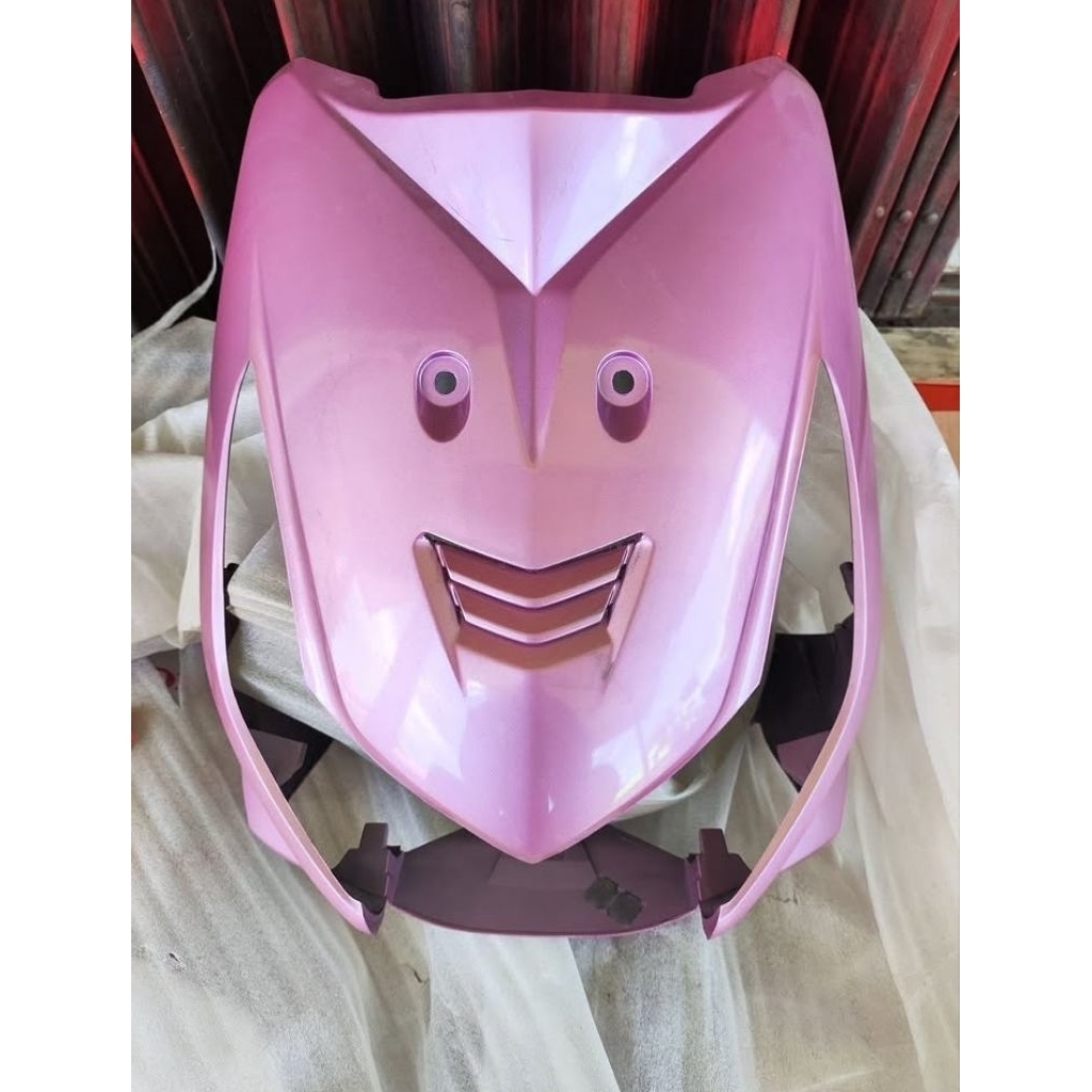 Cover Tameng depan BEAT KARBU PINK ORIGINAL AHM