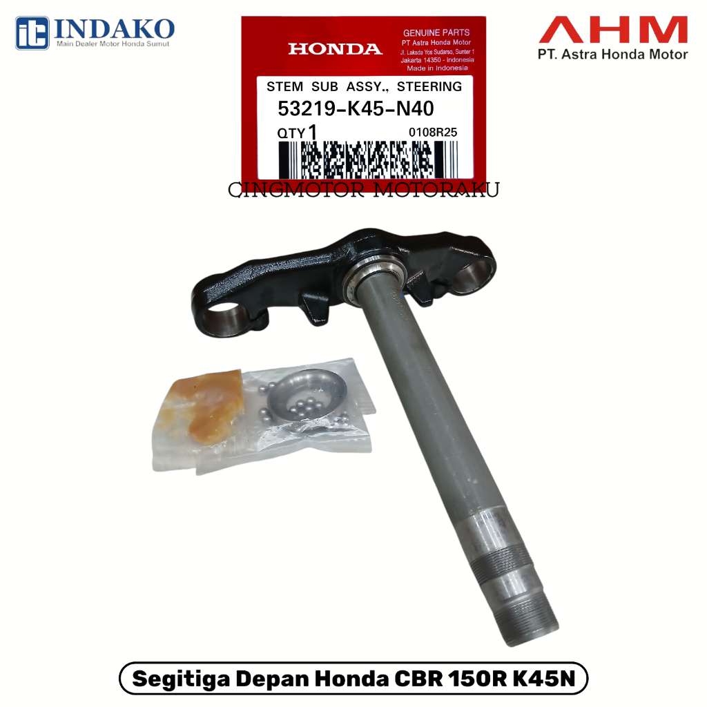 53219K45N40 SEGITIGA BAWAH DEPAN CBR 150R K45N PART AHM