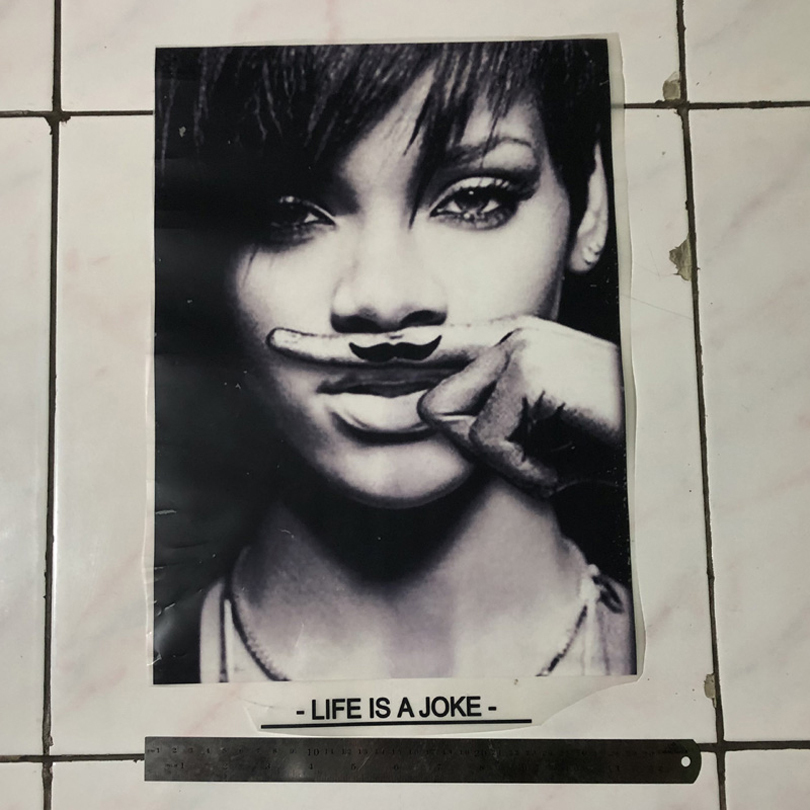 Sablon Rihanna Ukuran A3 | Sablon DTF A3 | Sablon Kaos | Sablon T-SHIRT