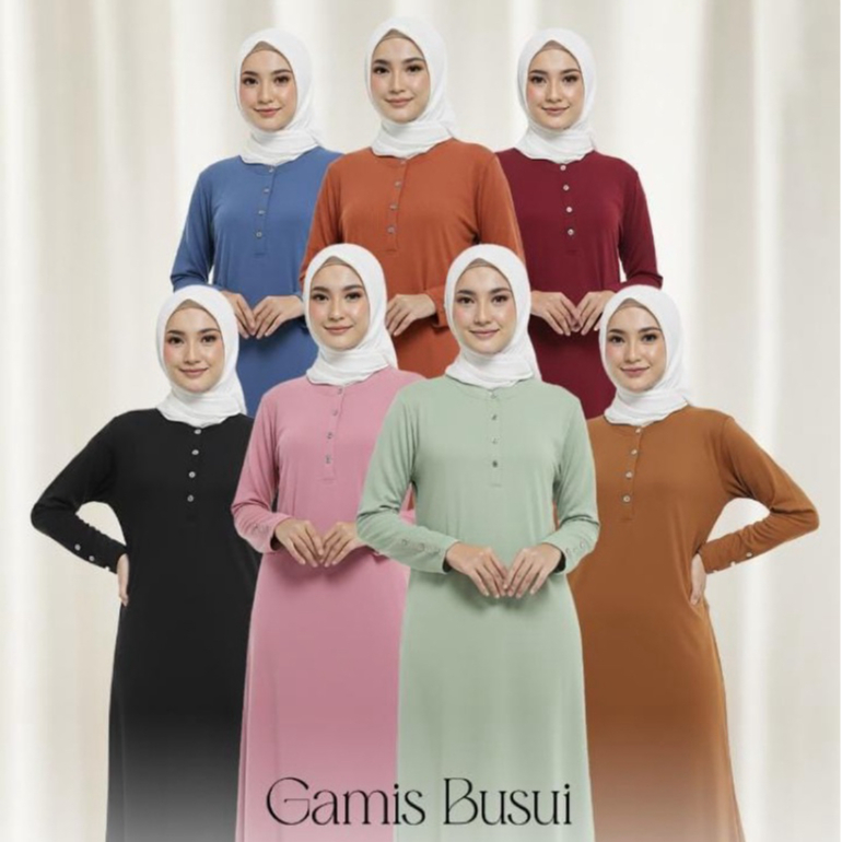 Dress inara batwing busui gamis wanita muslim terbaru 2026