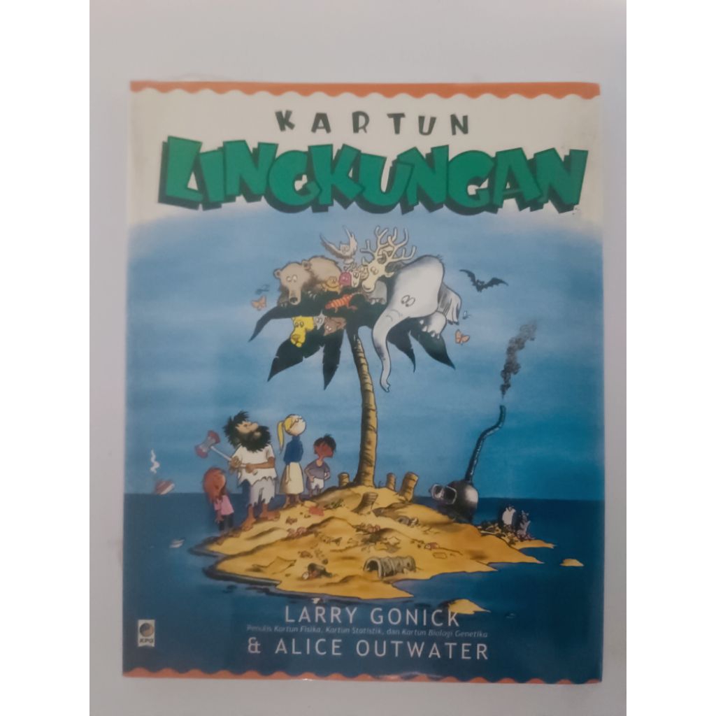 Kartun Lingkungan - Larry Gonick & Alice Outwater (sampul lama, ori, segel)