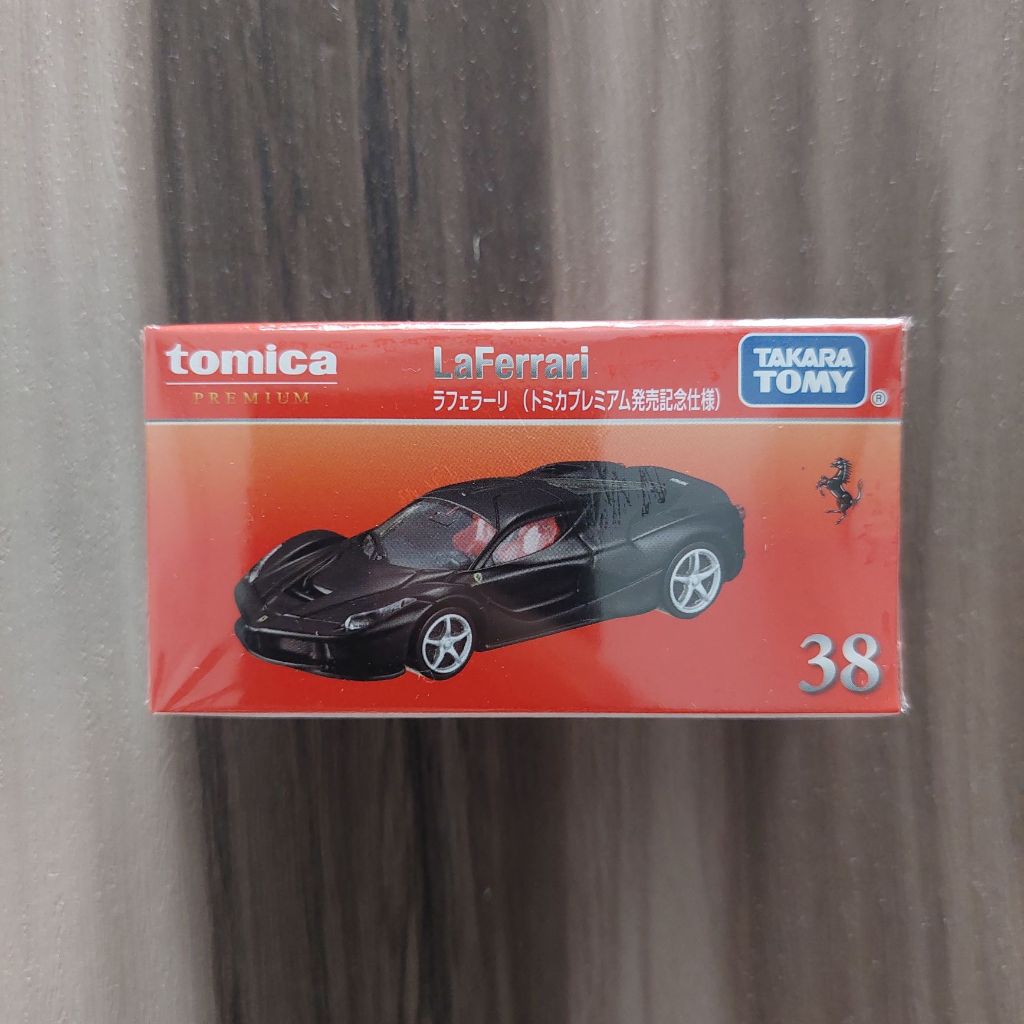 TOMICA PREMIUM 1/62 38 FERRARI LAFERRARI BLACK - 951629