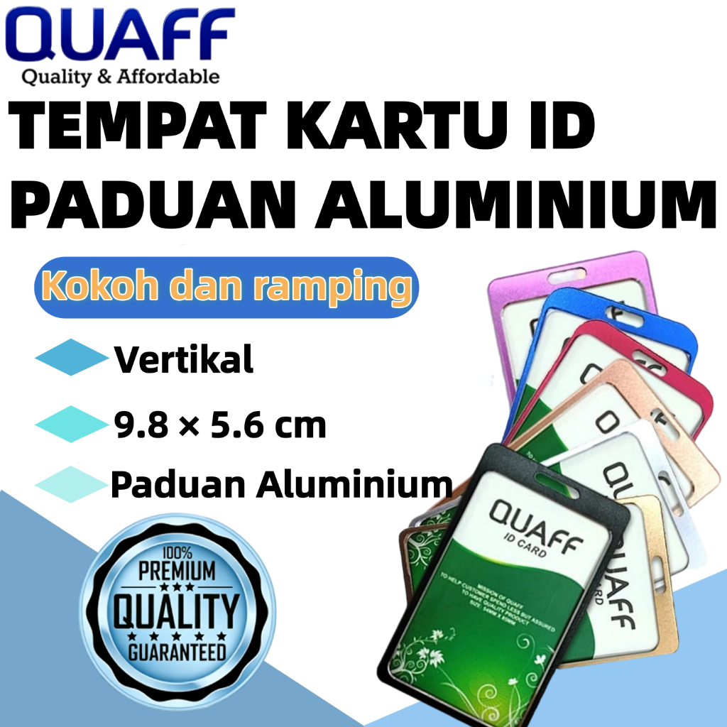 Aluminum ID Holder Case Durable Slim Design || Aluminum ID Card Case Ramping Lightweight
