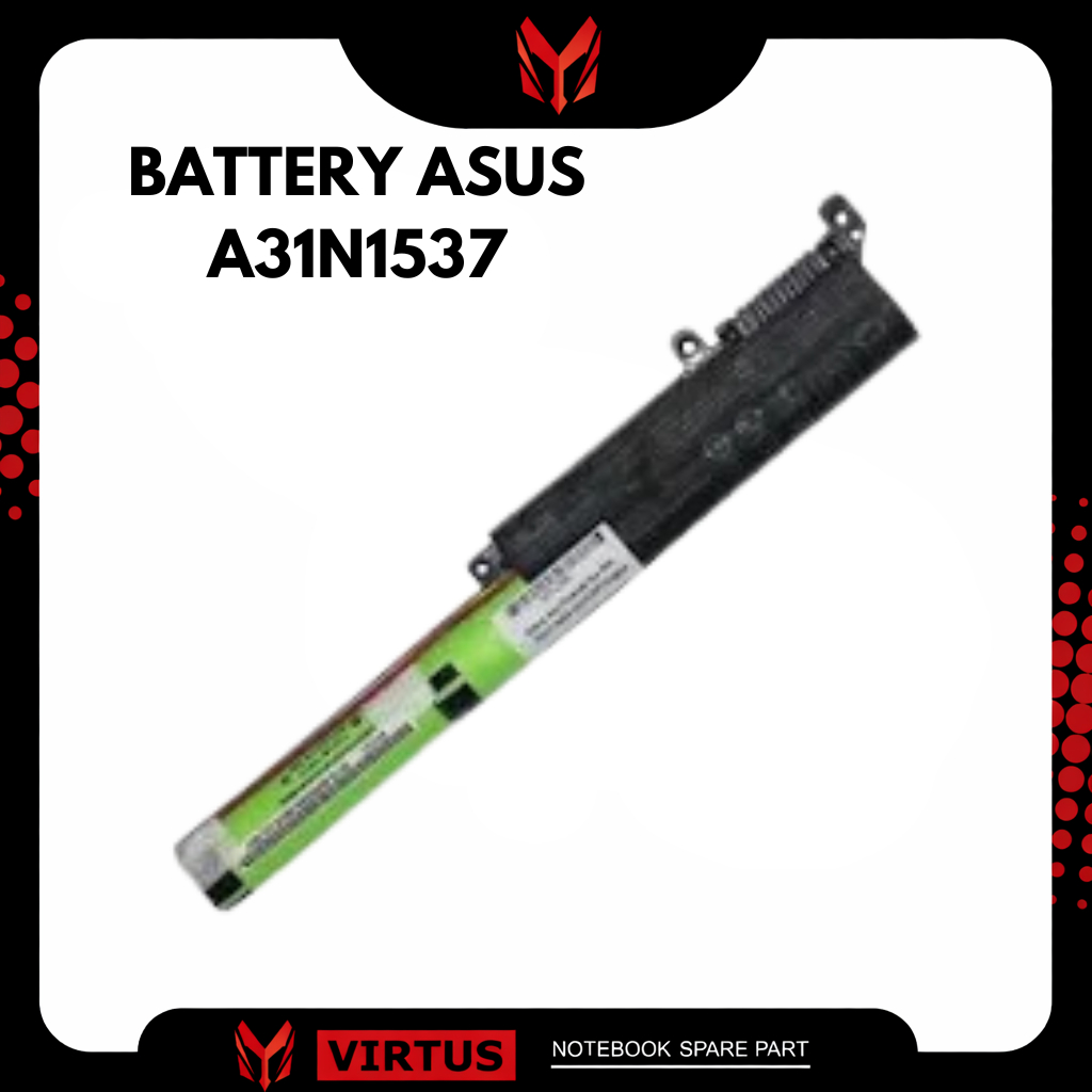 Baterai Laptop Asus X441 A31N1537 - Original, Baru, Kapasitas 3200mAh