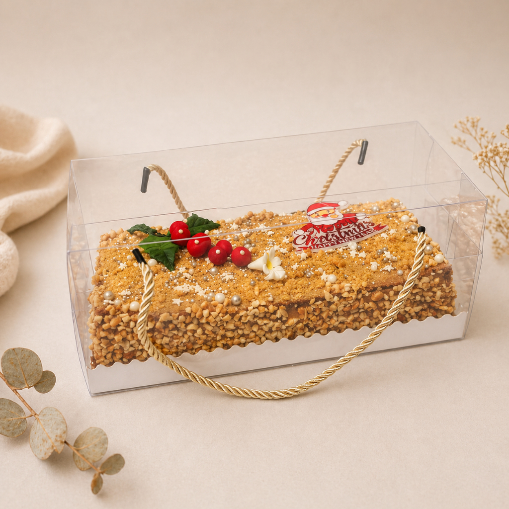Box Mika Bolu Gulung / Box Mika Lebaran / Imlek (BOX SAJA TANPA PITA DLL)