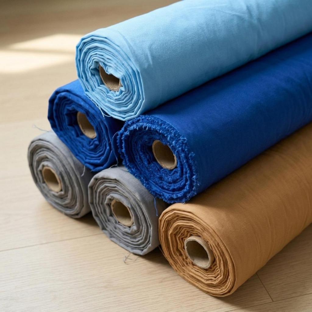 Bahan Sprei / Kain Sprei polos CVC TC 144. Kualitas seperti kain sprei catra dan kain sprei renette