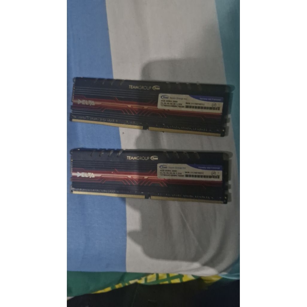 ram team delta 4x2 ddr4 3000mhz