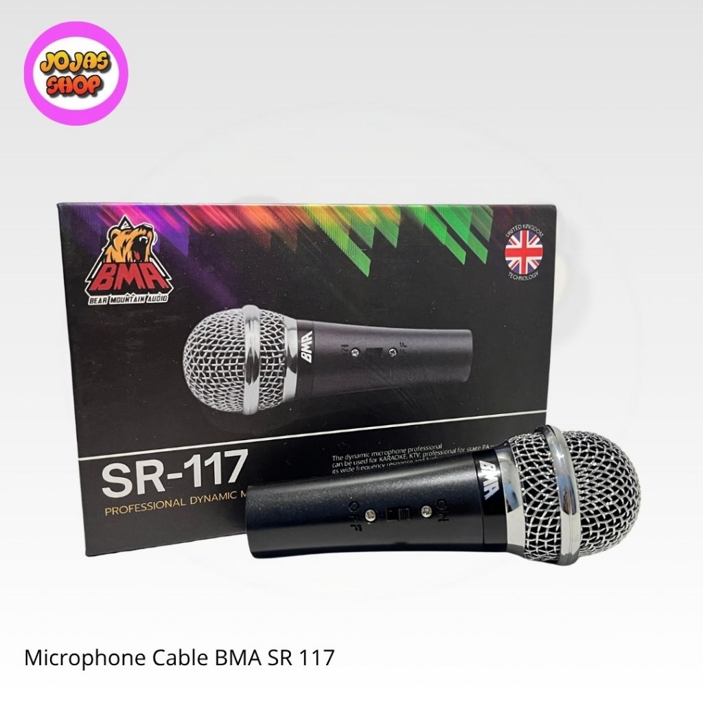 Microphone BMA SR 117 Kabel mic bma sr117 mikrofon kabel mic gendang instrument mic kendang ketipung