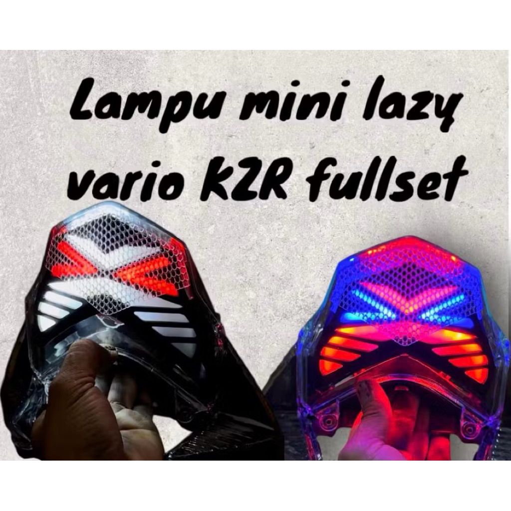 LAMPU BELAKANG VARIO 125 OLD VARIO KZR MINI LAZY FULLSET REFLEKTOR