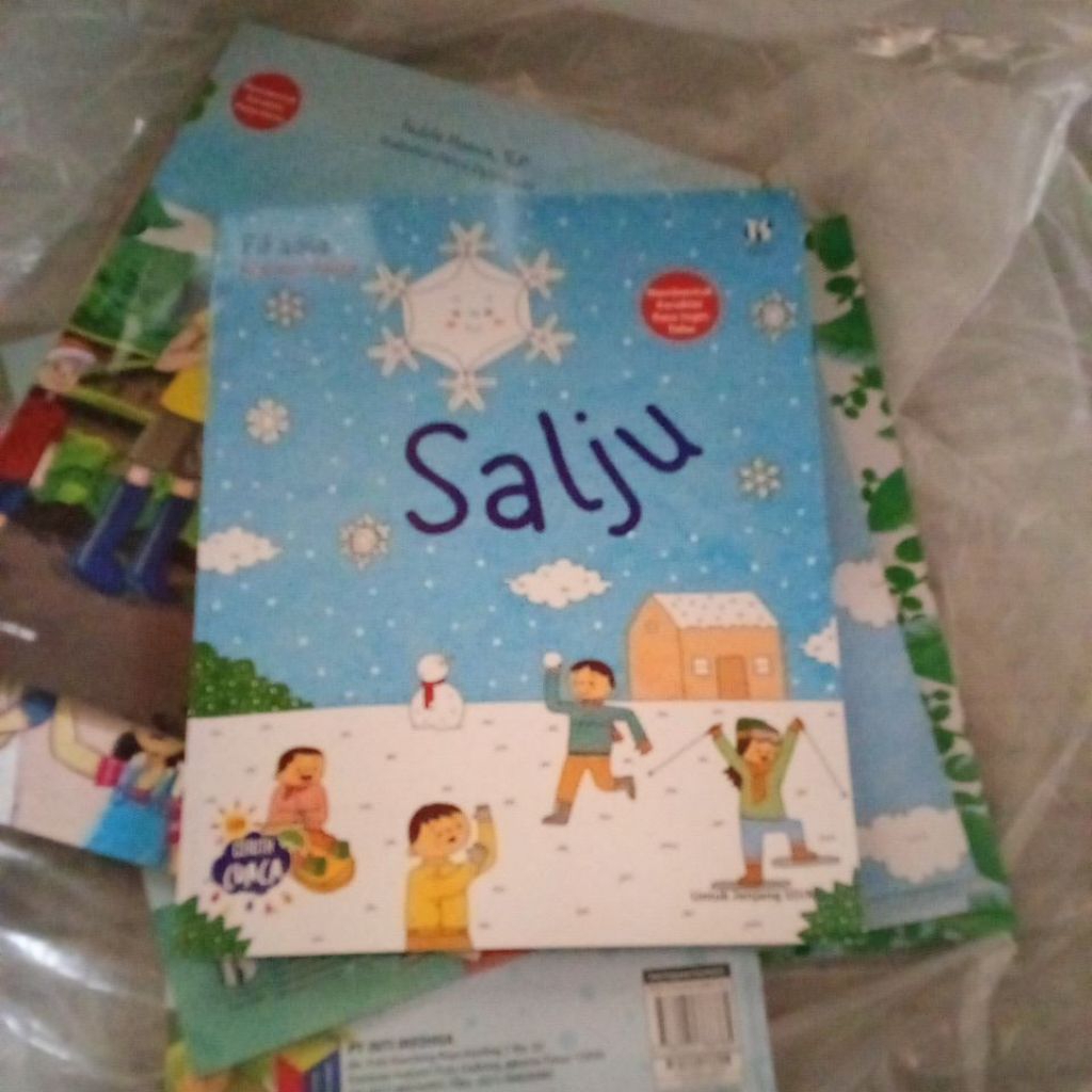 buku bacaan anak SERI CERITA CUACA SALJU