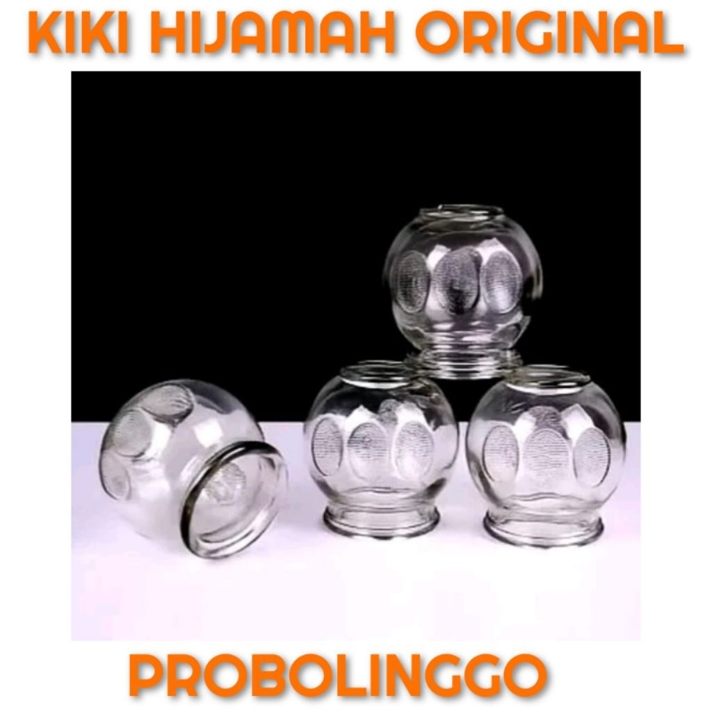 Kop Bekam Bahan Gelas Glass Untuk Terapi Kesehatan Kop Bekam Api