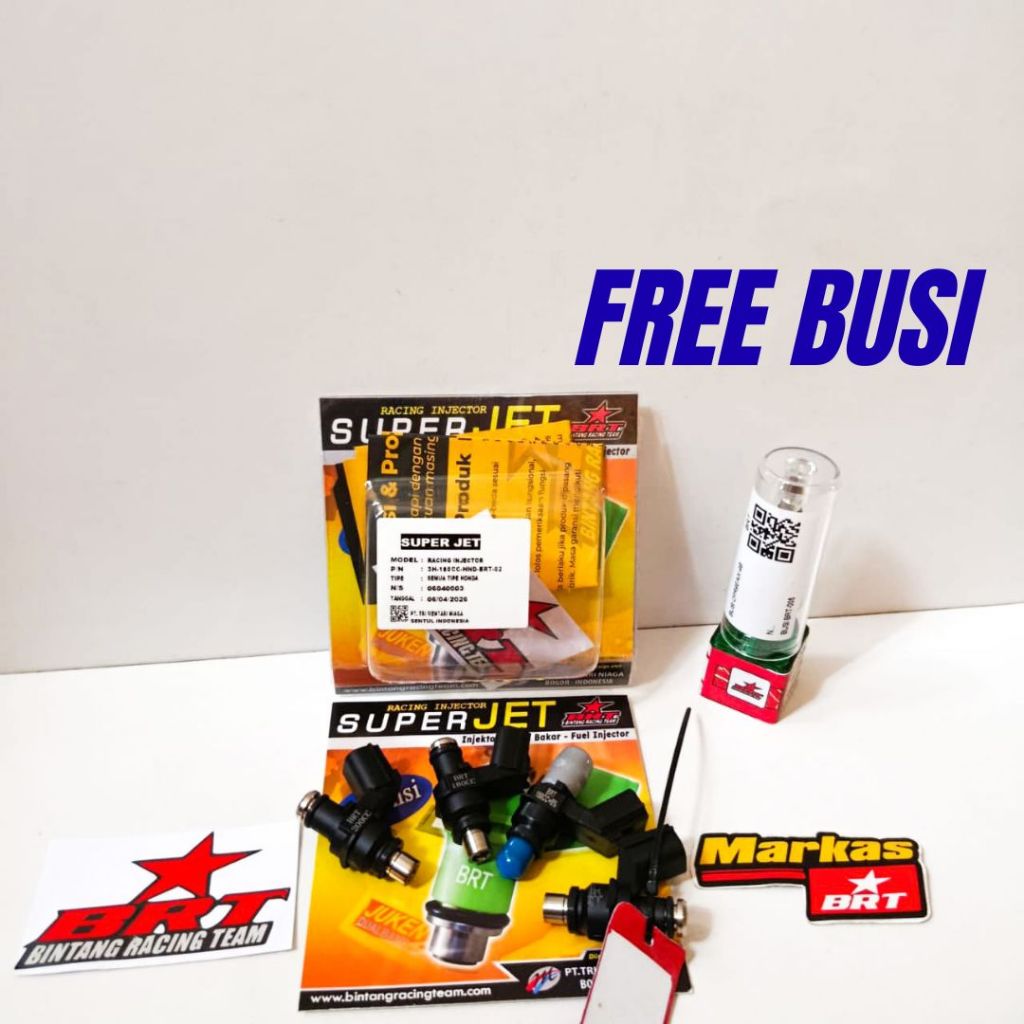 Injector Injektor BRT Honda Vario 150 160 Beat Fi Genio Scoopy Crf Verza Cbr Cb PCX Adv Vespa Iget