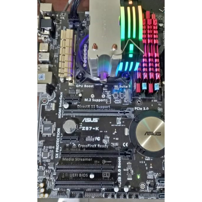 Asrock H97 Fatality  Asus Z97 Legend Motherboard Gaming Ram Avexir 16GB LED