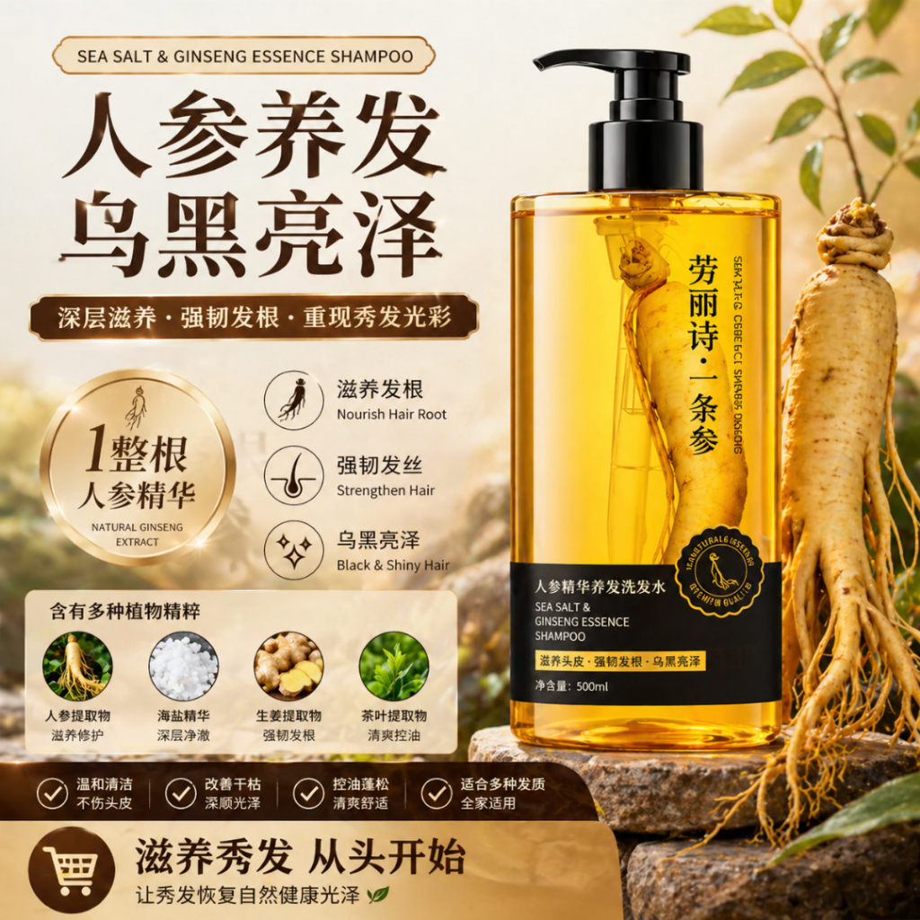 Tonik Rambut Ginseng Puisi Laoli – Hair Tonic Ginseng Nutrisi Rambut Anti Rontok & Menebalkan