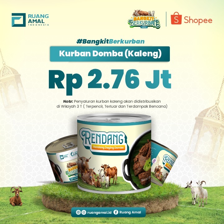 Kurban Kaleng (Domba) Ruang Amal Indonesia