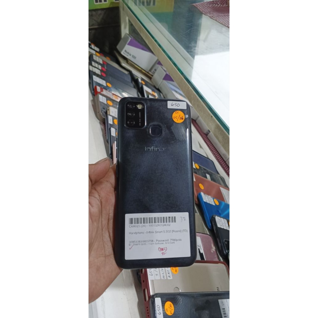 INFINIK SMART 5 RAM 2/32GB NORMAL SIAP PAKAI