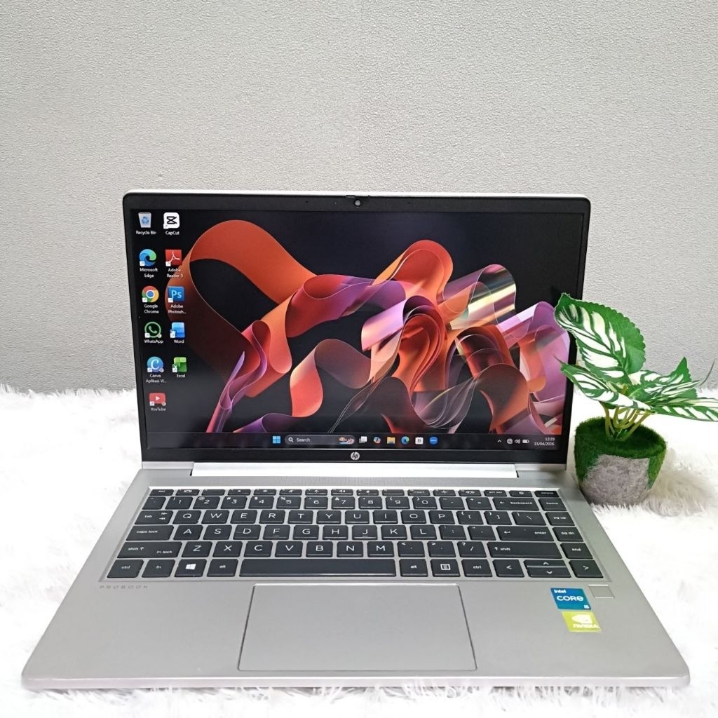 HP PROBOOK 440 G8 INTEL CORE I5 1135G7 NVIDIA MX450 2GB RAM 8GB SSD 256GB LAYAR 14.0 FHD SILVER