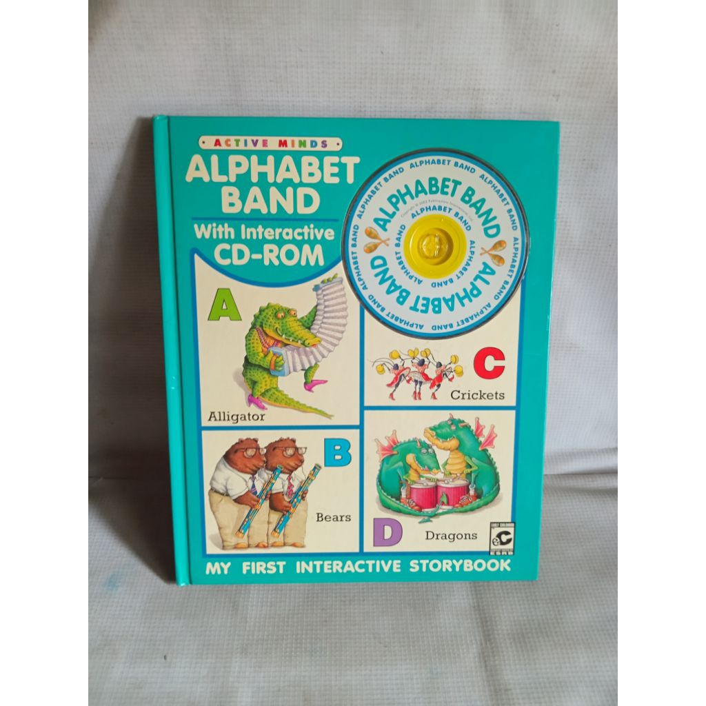 ACTIVE MINDS ALPHABET BAND With Interactive CD - ROM MY FIRST INTERACTIVE STORYBOOK