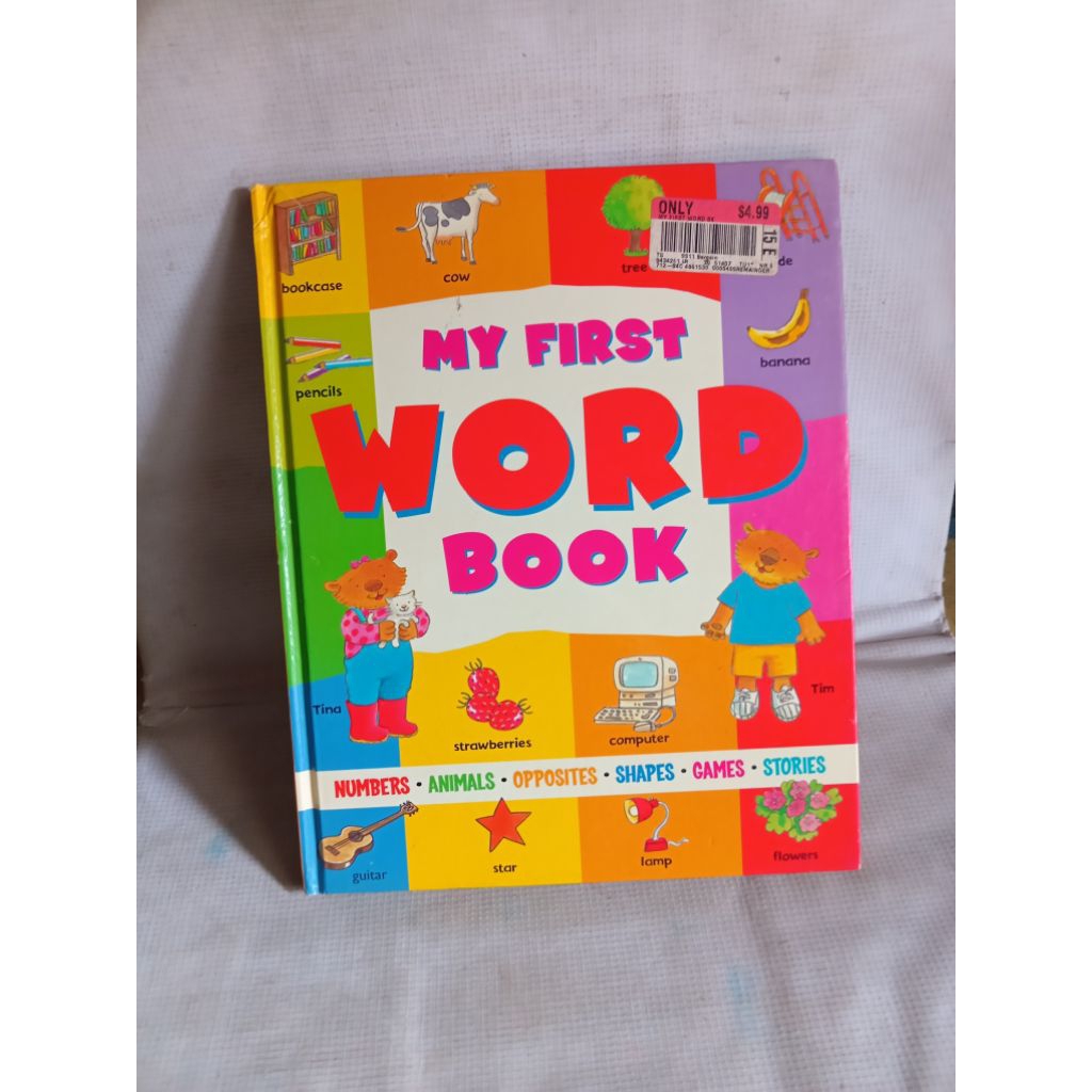 MY FIRST WORLD BOOK NUMBER - ANIMAL - OPPOSITES - SHAPES - GAMES - STORIES