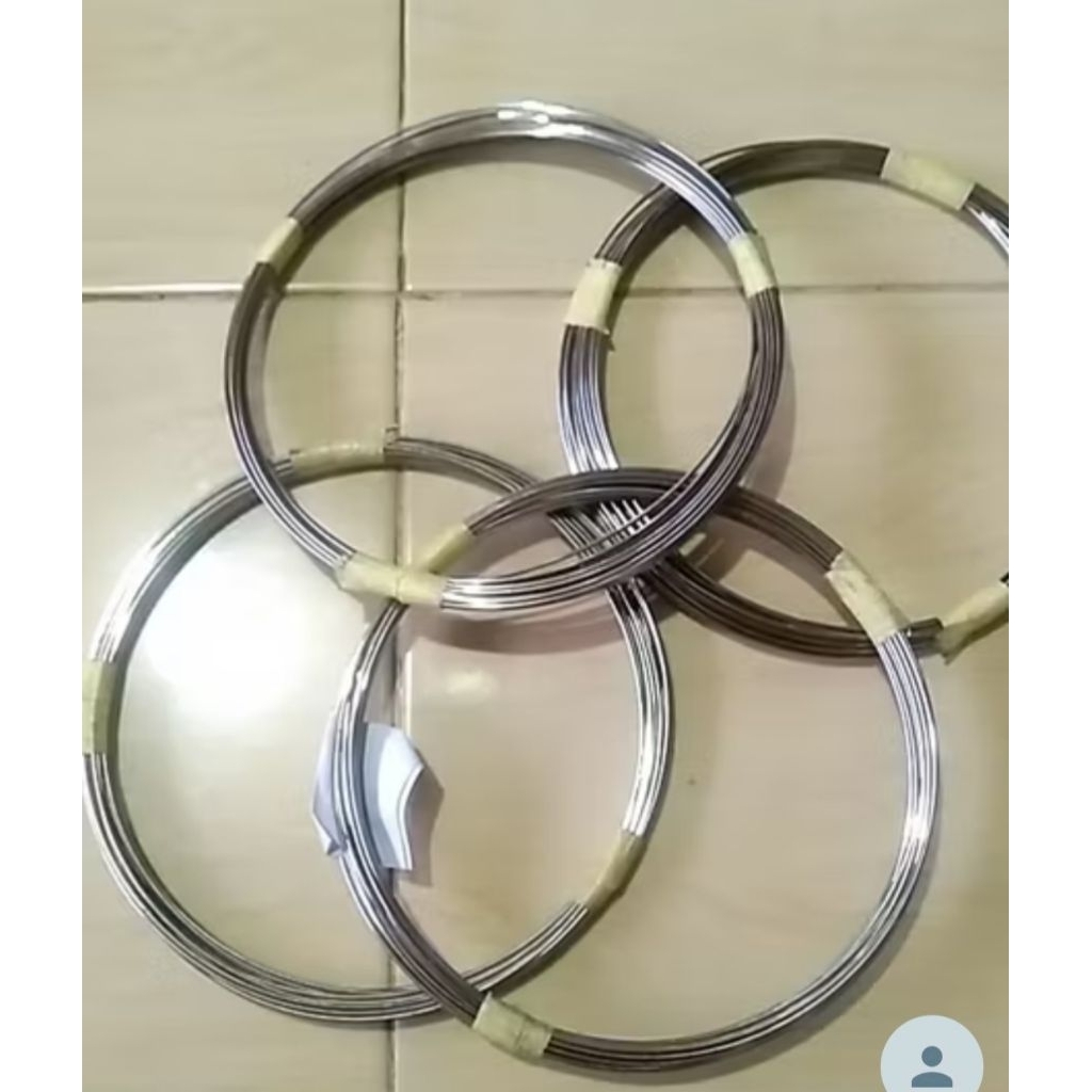 kawat stainless 201HARD ukuran 0,8mm harga/1 kg