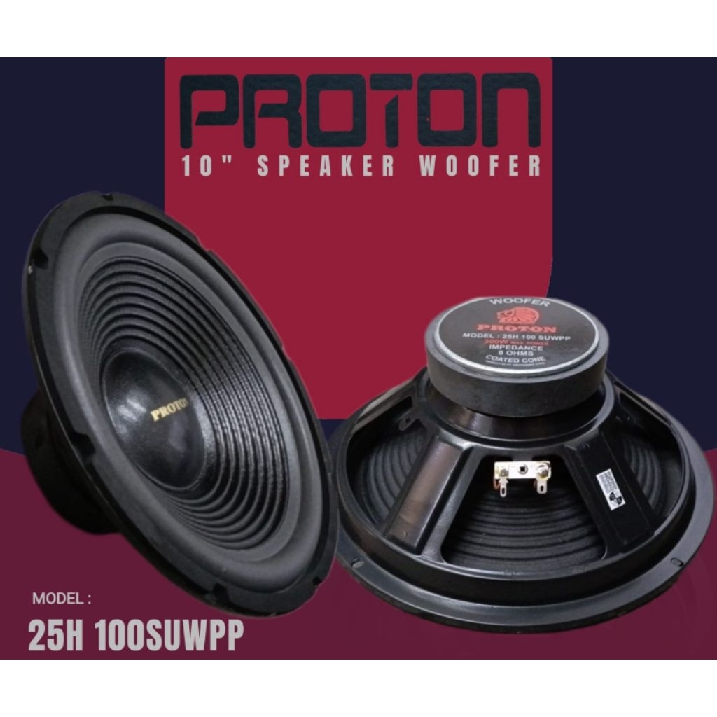 Speaker Woofer proton 10 Inch 300 watt 8 ohm