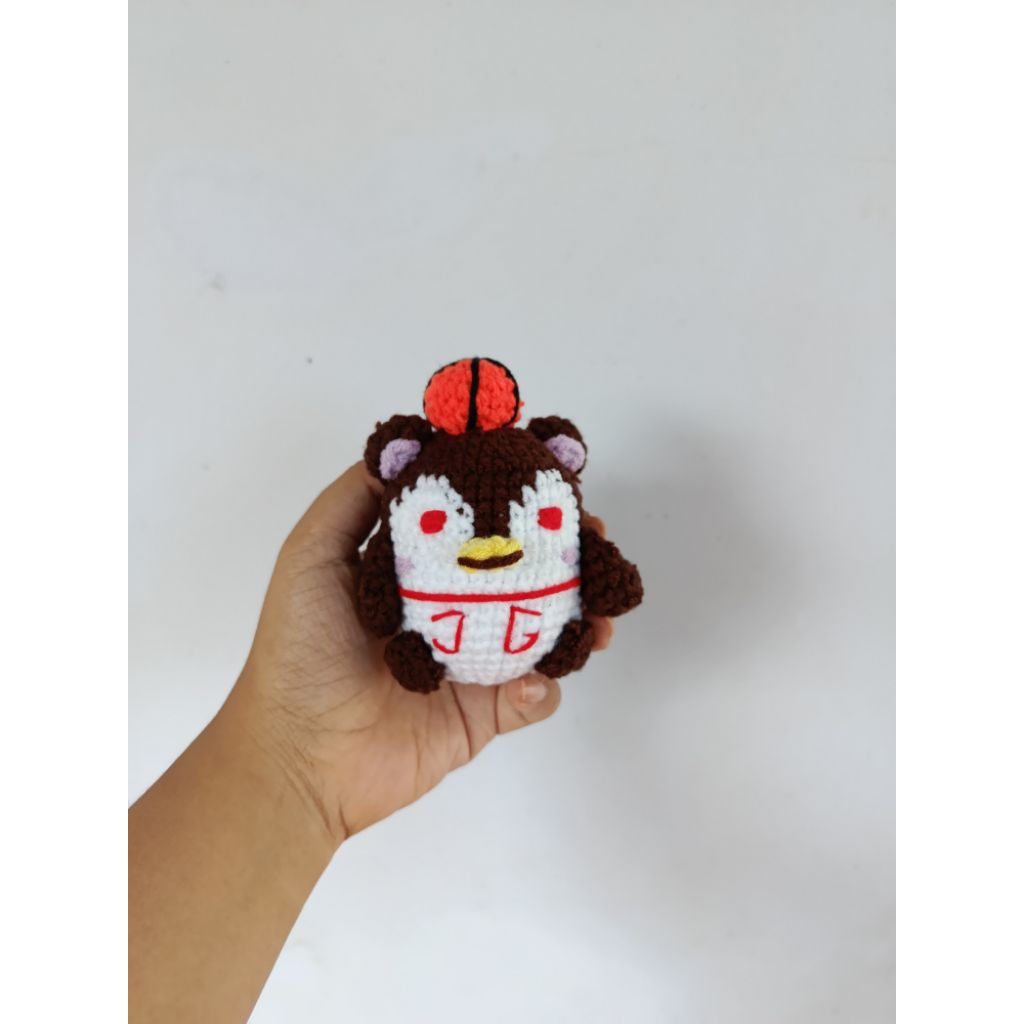 Ganci Amigurumi Guinzly GMMTV | Ganci Rajut Guinzly GMMTV | Amigurumi Guinzly Maskot GMMTV