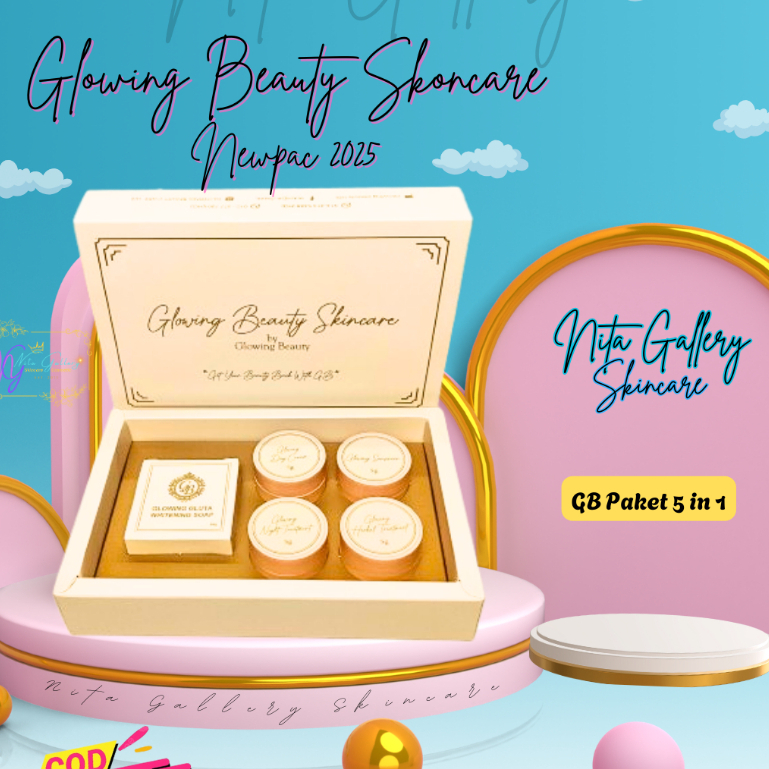 Gb Skincare (5 In1)/Produk Malaysia/Glowing Beauty Skincare