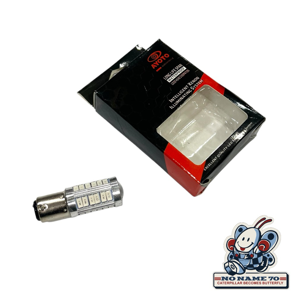 Bohlam Bola Lampu Stop Stoplamp Ayoto Belakang LED 12V 12 Volt
