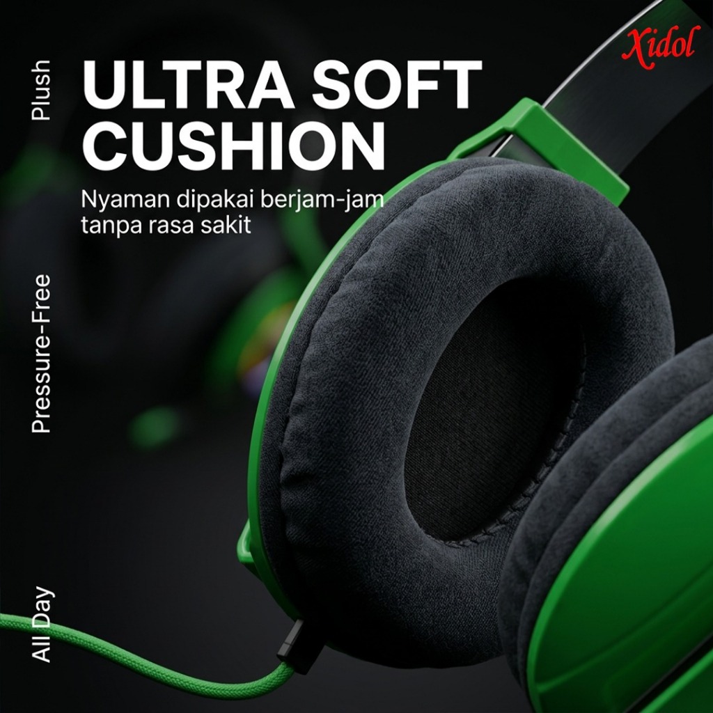 NEW DEALS HEADPHONE HEADSET EXTRA BASS SUARA JERNIH CLOUDFONE XIDOL TYPE BB