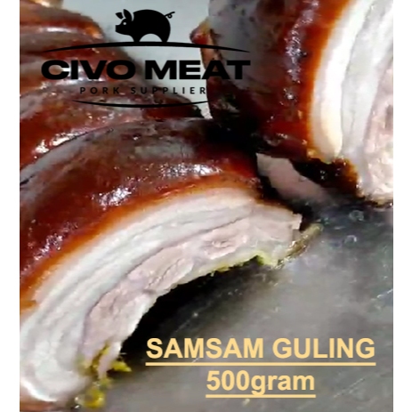 Samcan Babi Samsam Guling Matang Bali 500g Frozen (Daging Babi Non Halal)