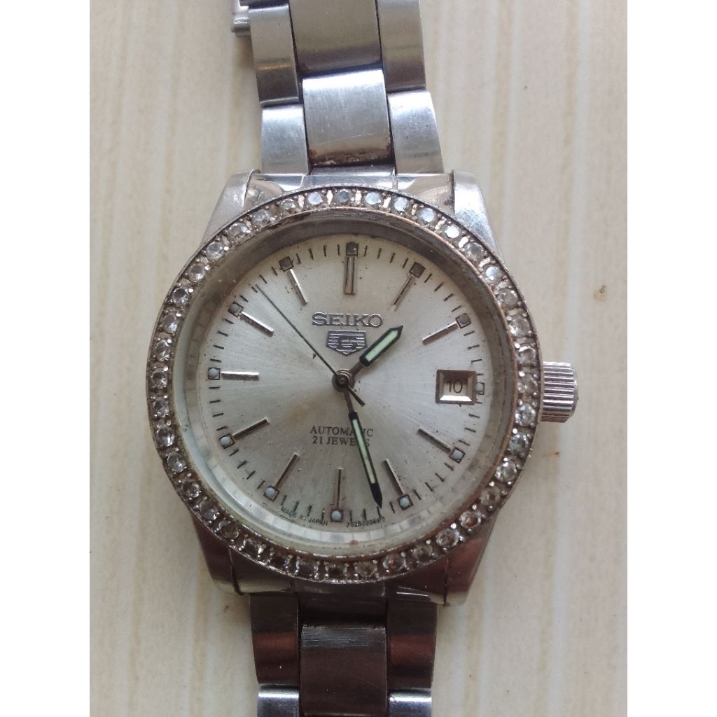 bahan jam tangan saiko5 automatic+putar hidup