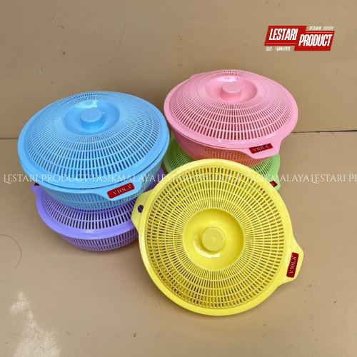 ( 12 PCS ) SANGKU NASI KIKY VIOLA | WAKUL NASI | RICE BOX | TEMPAT NASI | WAKUL NASI PLASTIK | SANGK