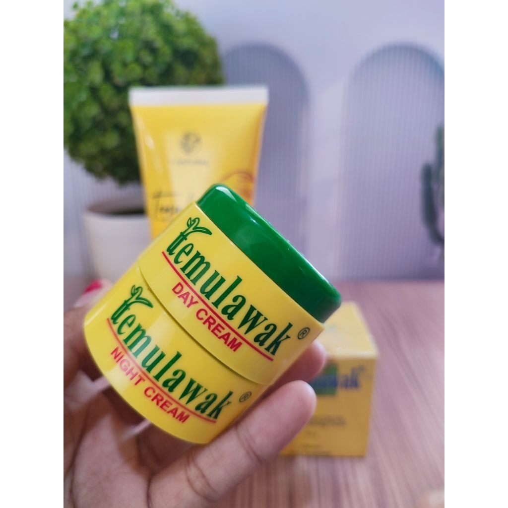 CREAM TEMULAWAK ORIGINAL SIANG MALAM | BEDAK TEMULAWAK ASLI