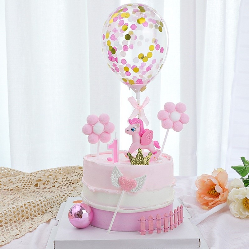 TOPPER MY LITTLE PONY / HIASAN CAKE ANAK KUDA PONY / CAKE TOPPER PONY LUCU