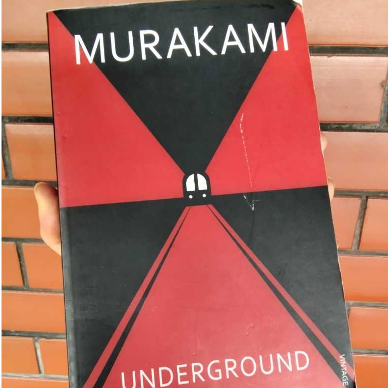 Haruki Murakami Underground Buku Novel Sejarah Bahasa Inggris Preloved