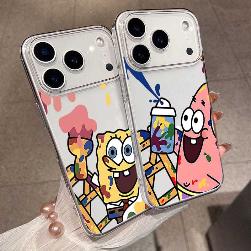 (Q1) Softcase Kartun Glossy Clear Case For Nubia Neo 5G 2 3 3GT ZTE BLADE A36 A56 A55 A54  Terbaru -