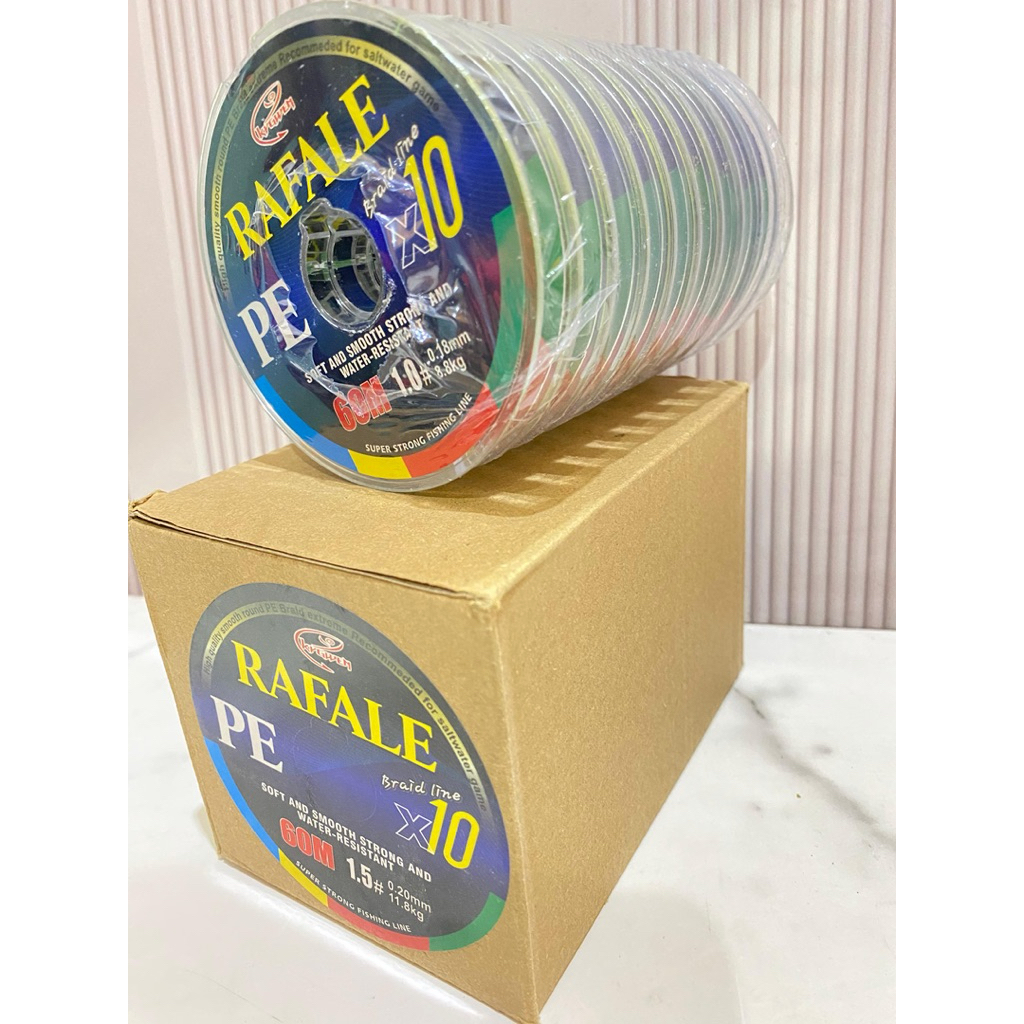 SENAR PANCING PE RAFALE X10 60M