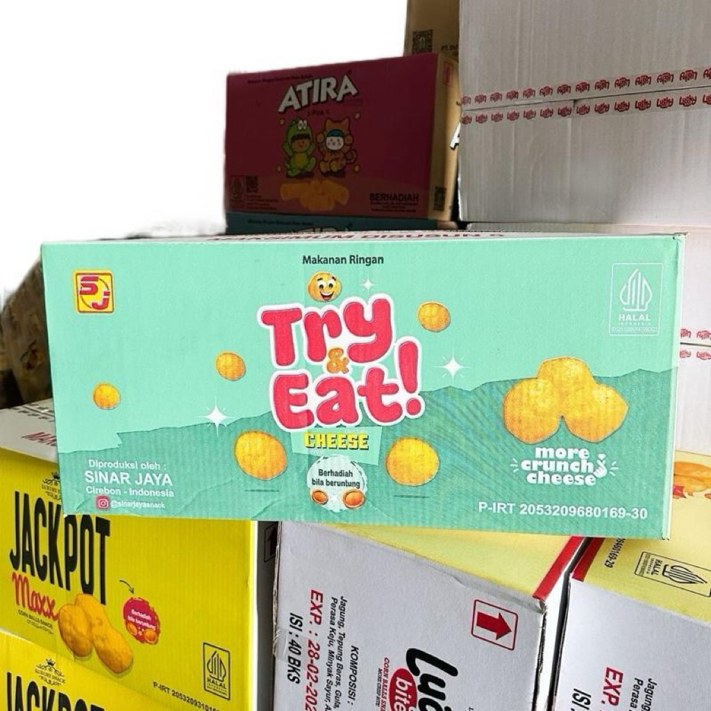 Cinta_Abuhaha Snack Berhadiah $$$ (Lucky Bite Dan Try & Eat) Gurih Asin Sedap