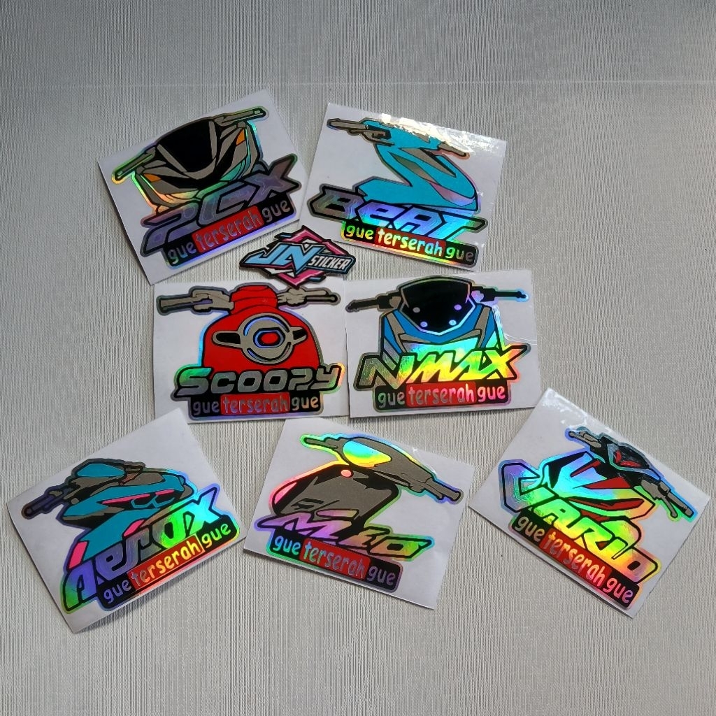 Sticker Cutting Pcx Nmax vario Aerox Beat Scoopy Mio Gue Terserah Gue