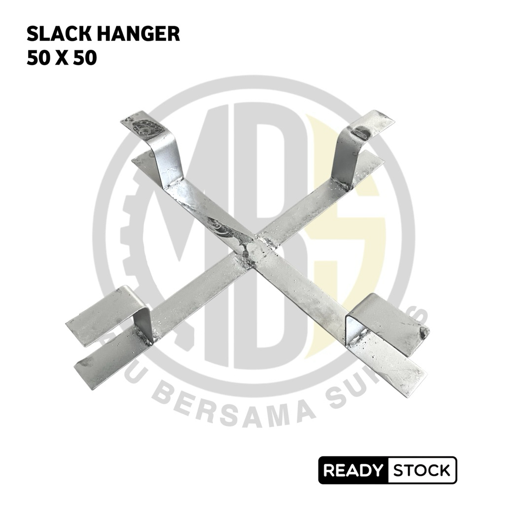 Slack Hanger 50x50 - Slack Support - Fixing Slack - Palang Slek - Gulungan Kabel Adss - Kabel Adss -