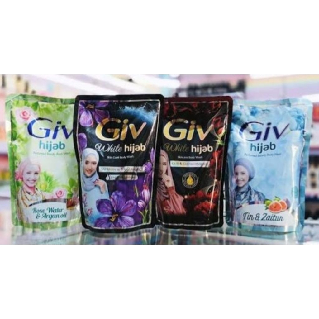 SABUN MANDI GIV CAIR 60ml WHITE SKIN CARE PERAWATAN TUBUH KECANTIKAN BODY WASH GIVE BEAUTY BAR WHITE