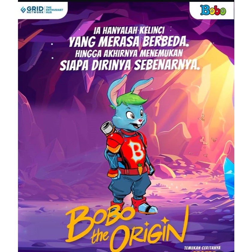 BOBO KOMIK GRAPHIC NOVEL BOBO THE ORIGIN
