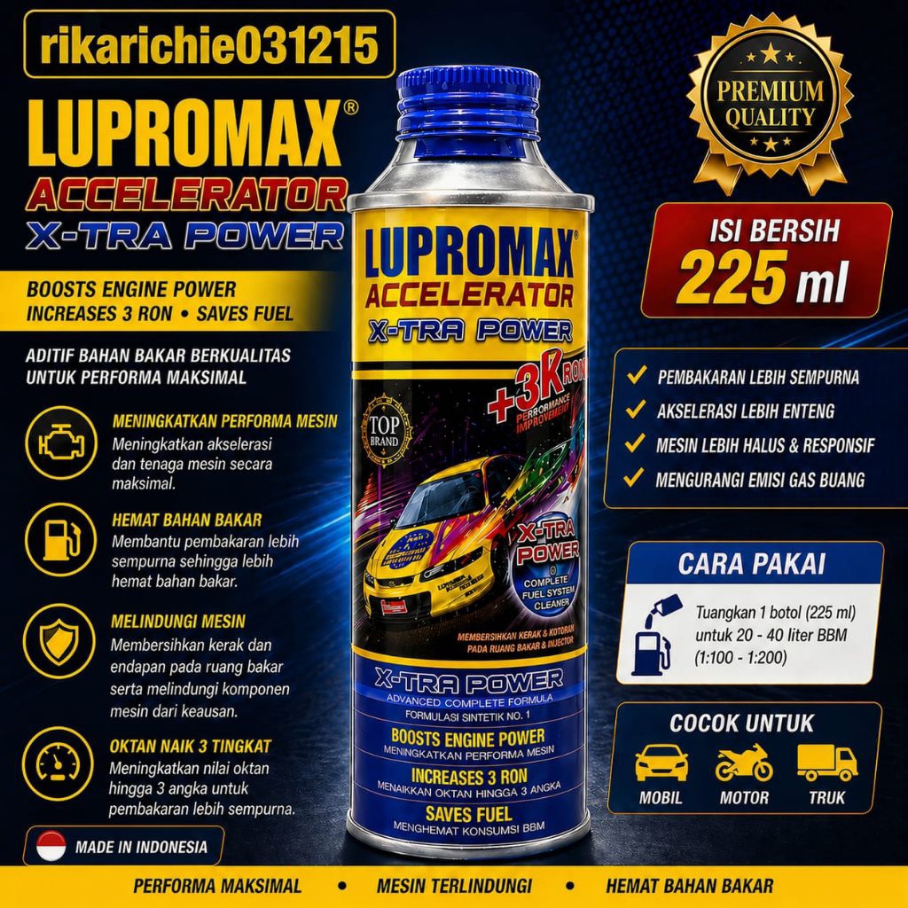 Lupromax Accelerator Extra Power 225 Ml