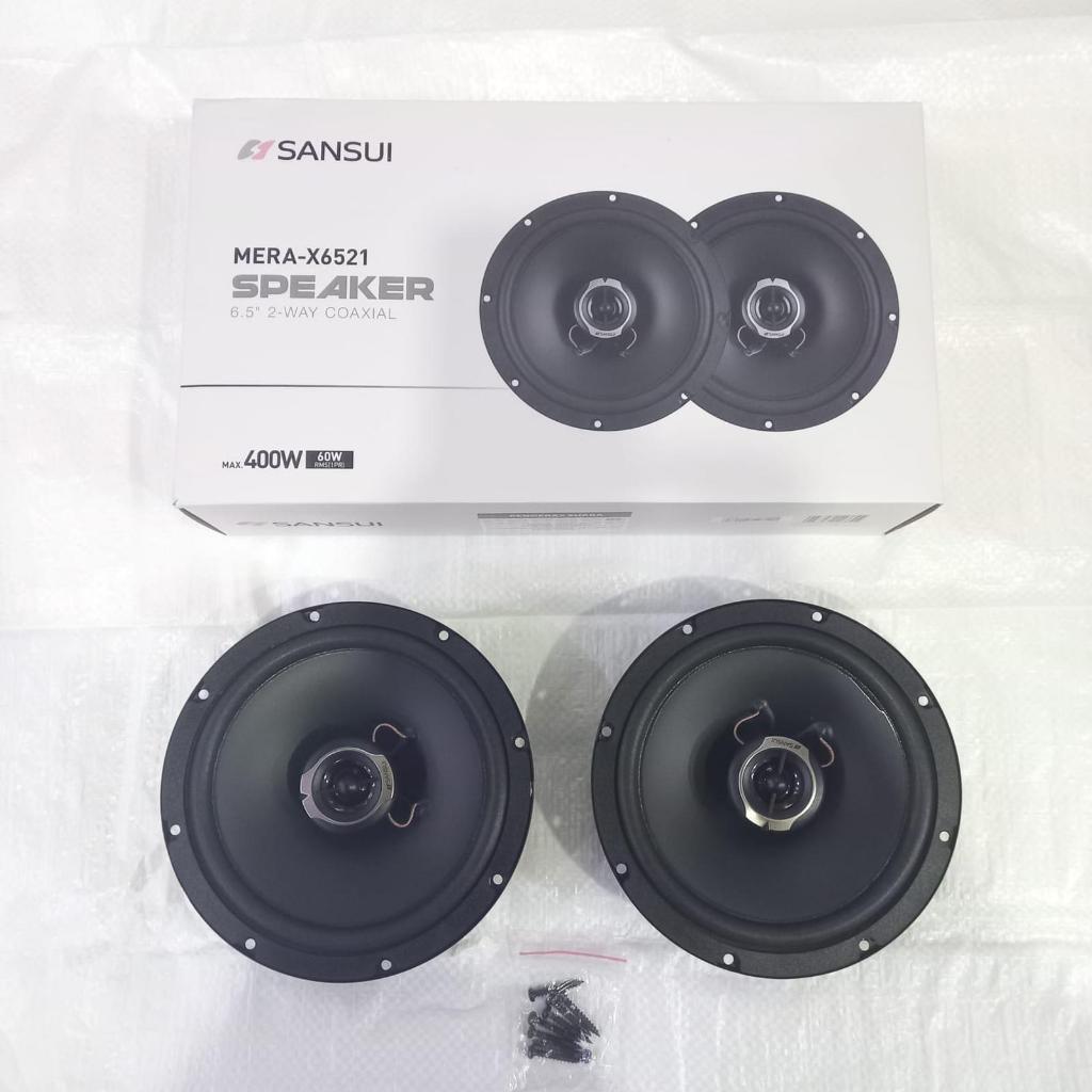 Speaker Coaxial Sansui MERA-X6521 / Speaker Mobil Sansui 6.5 Inch