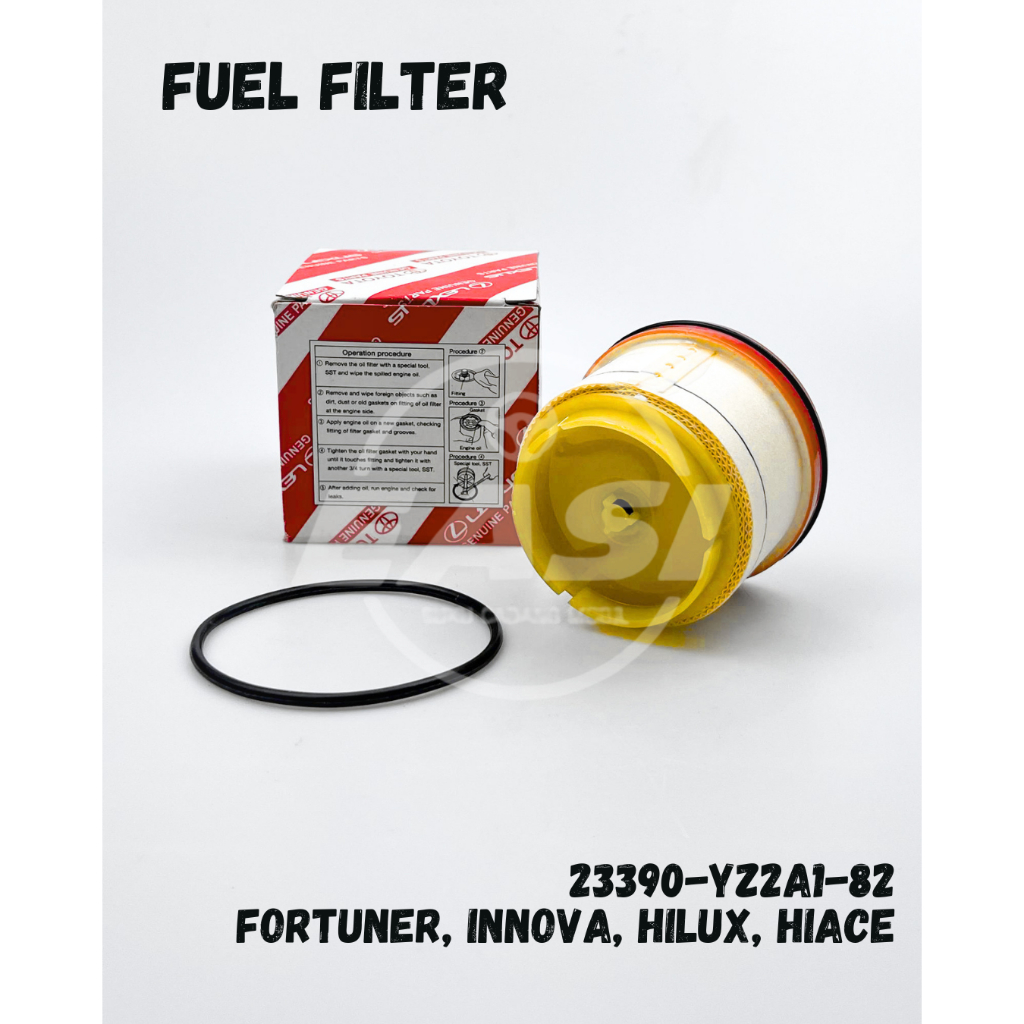 FUEL FILTER TOYOTA INNOVA / FORTUNER / HILUX / HIACE – 23390-YZ2A1-82 / YZ2A-182