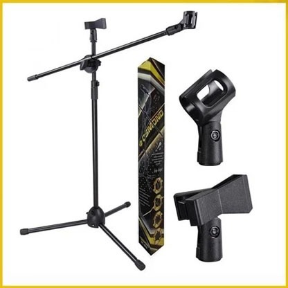 NEWOSMOND Stand MIC Cagak Mic OS-222 Double mic holder