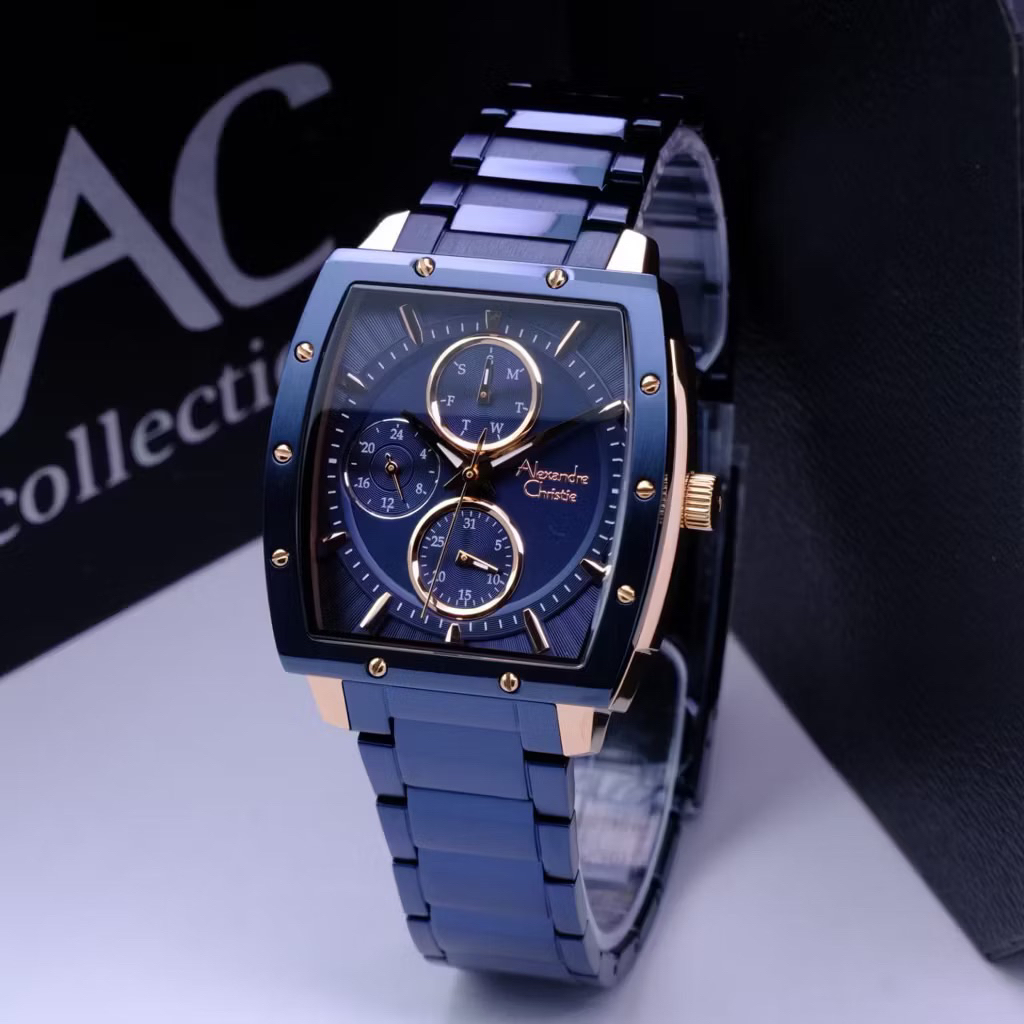 JAM TANGAN WANITA ALEXANDRE CHRISTIE AC 6376 BF / AC 6376 / 6376 ORIGINAL STAINLESS STEEL GARANSI RE