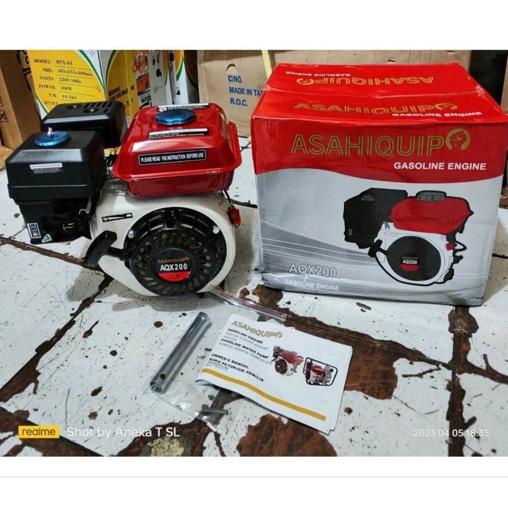 MESIN PENGGERAK ROBIN GX 200 JAPAN 7,5HP ASAHI QUIP / ROBIN GX 200 PUTARAN CEPAT ASAHAI QUIP JAPAN